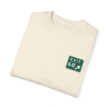 EXIT 68 BREAST LOGO | TEE