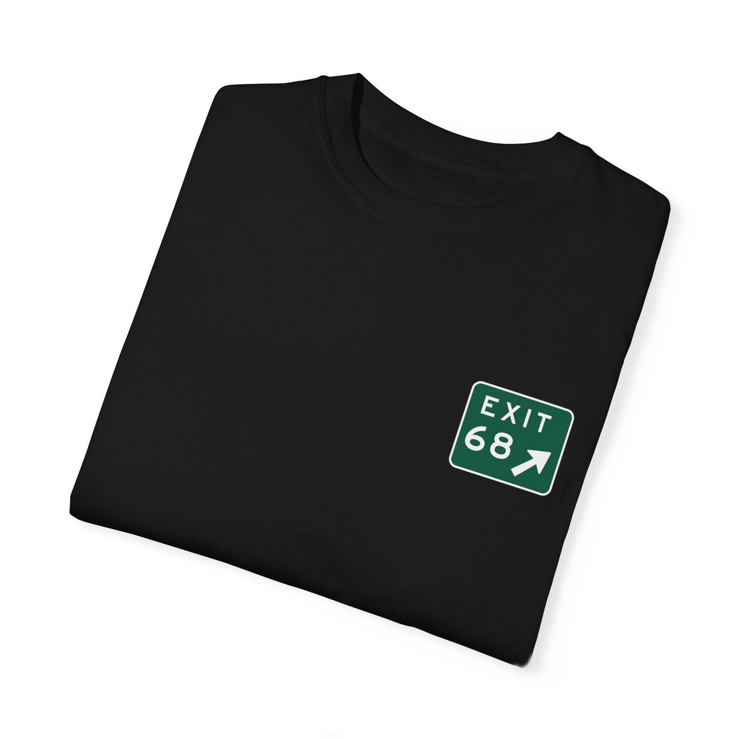 EXIT 68 BREAST LOGO | TEE