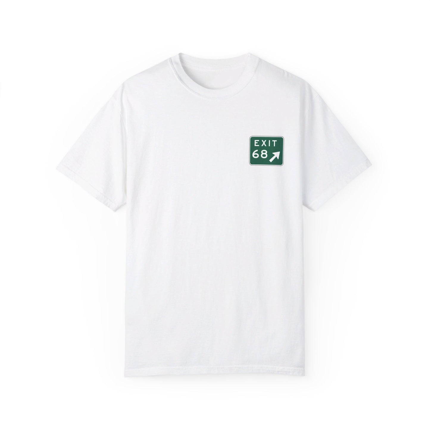 EXIT 68 BREAST LOGO | TEE