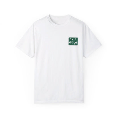 EXIT 68 BREAST LOGO | TEE