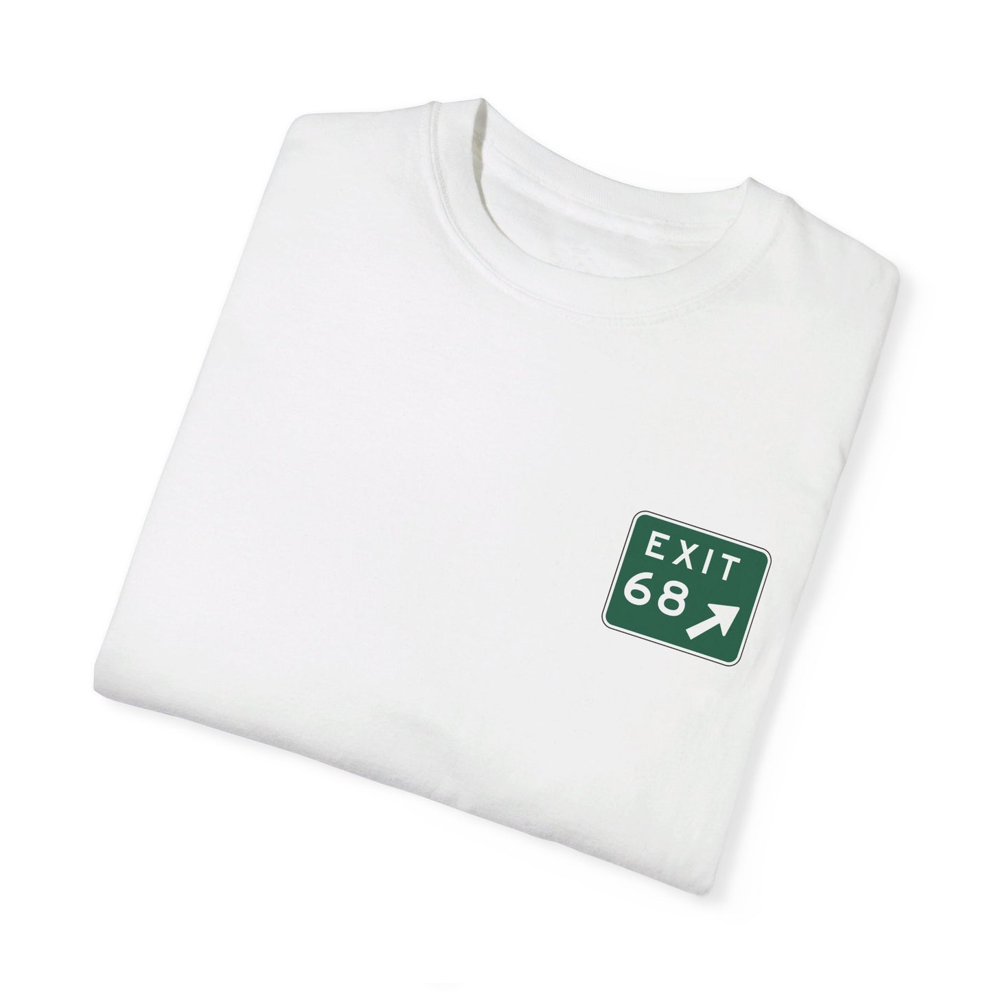 EXIT 68 BREAST LOGO | TEE