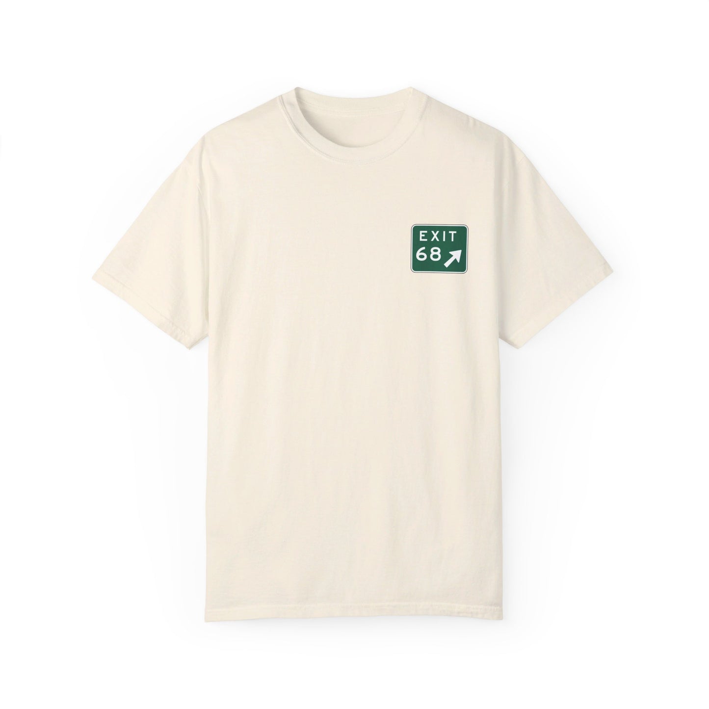 EXIT 68 BREAST LOGO | TEE